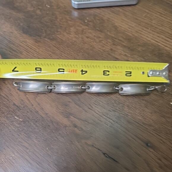 Men’s Tiffany & Co. NY 1837 Silver 925 & Titanium Midnight Link ID Bracelet 8.5” - Picture 4 of 16